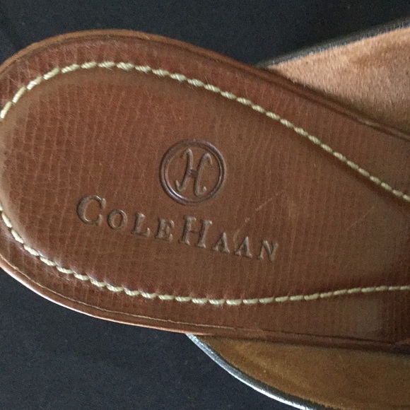 Cole Haan medium brown leather slip on - Picture 3 of 3